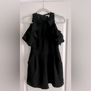 Miami Black Romper with Pockets XS